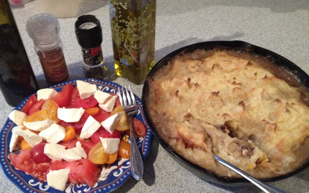 Shepard’s Pie Topped with Mashed Potatoes